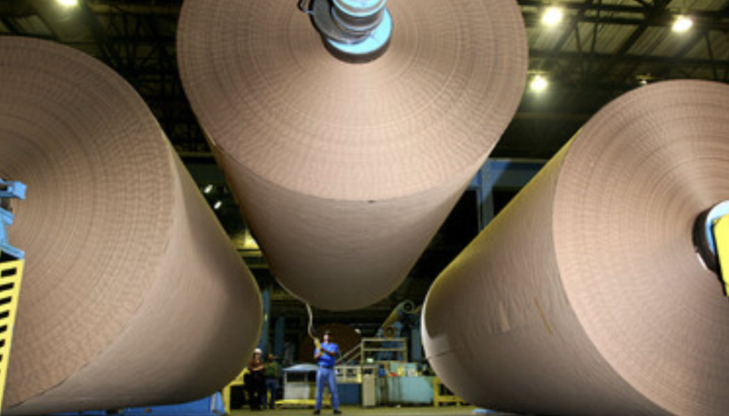 Soundview Vermont is shutting down its Vermont paper mill. Photo by the American Forest & Paper Association (AF&PA)