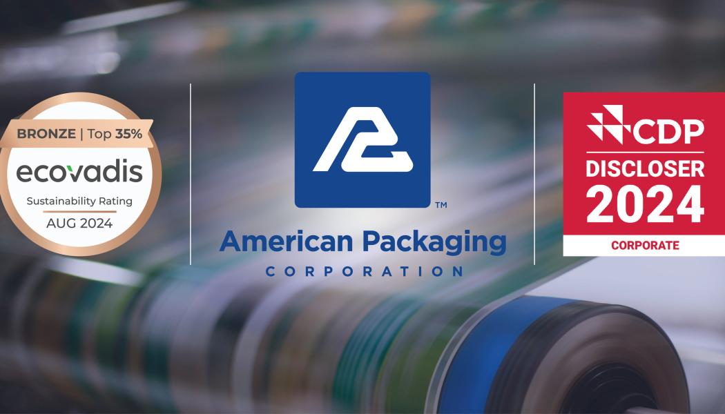 American Packaging Corporation achieves EcoVadis Bronze Rating and discloses to Carbon Disclosure Project. Image: American Packaging Corporation