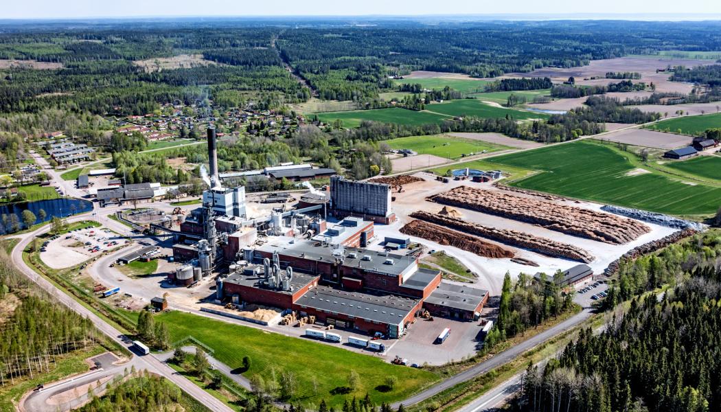 Bäckhammar mill. Nordic Paper enters into new financing agreement. Photo: Nordic Paper