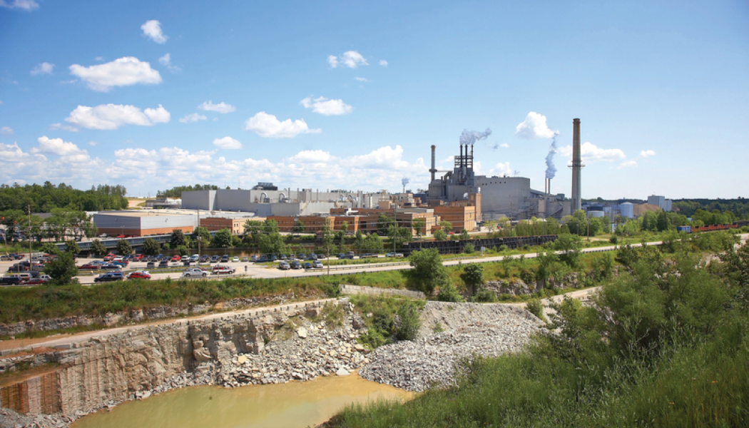 Escanaba mill. Photo: Billerud North America
