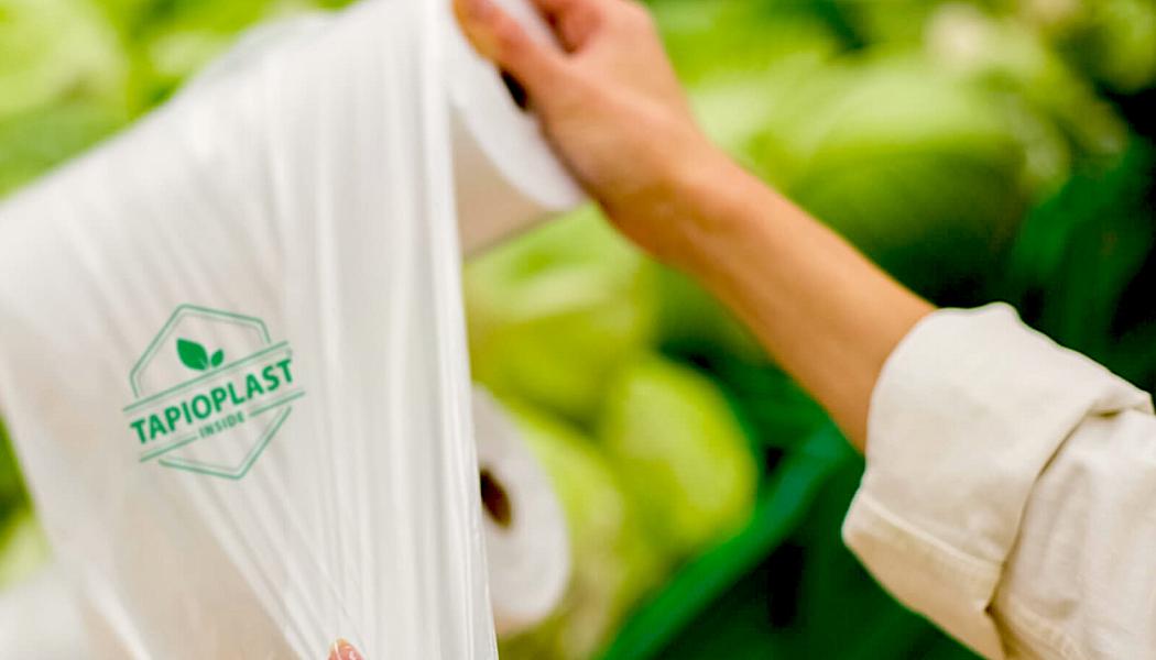 ITAPIOPLAST® TPS is a cassava-based bioplastic certified for industrial compostability under DIN EN 13432 and ISO 17088 standards. Photo: SMS Corporation