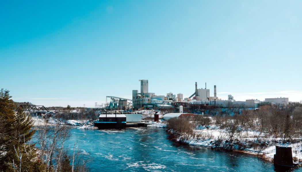 Espanola mill in April 2025. Photo: CNW Group/BMI Group