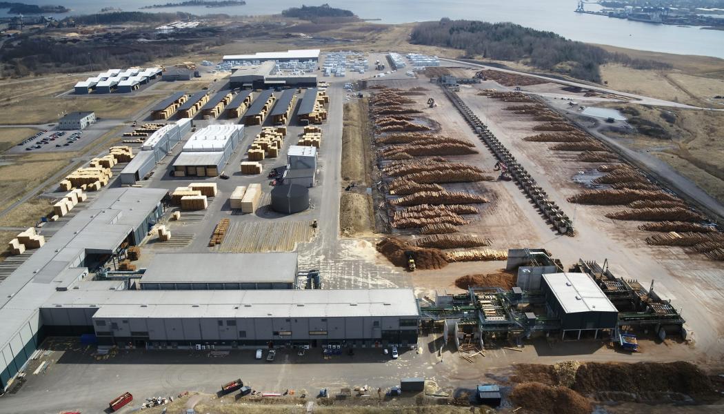 Braviken sawmill. Photo: Lars Hejdenberg/Holmen