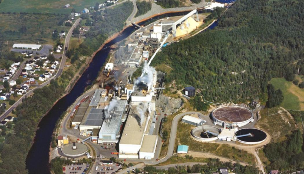 Clermont paper mill. Photo: Resolute Forest Products