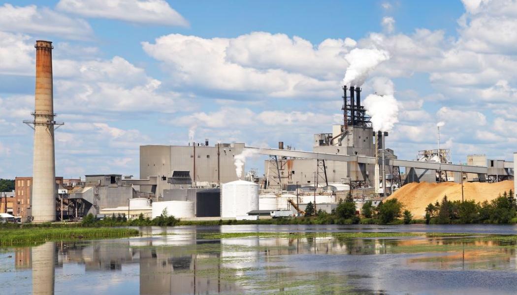 Escanaba mill. Photo: Billerud