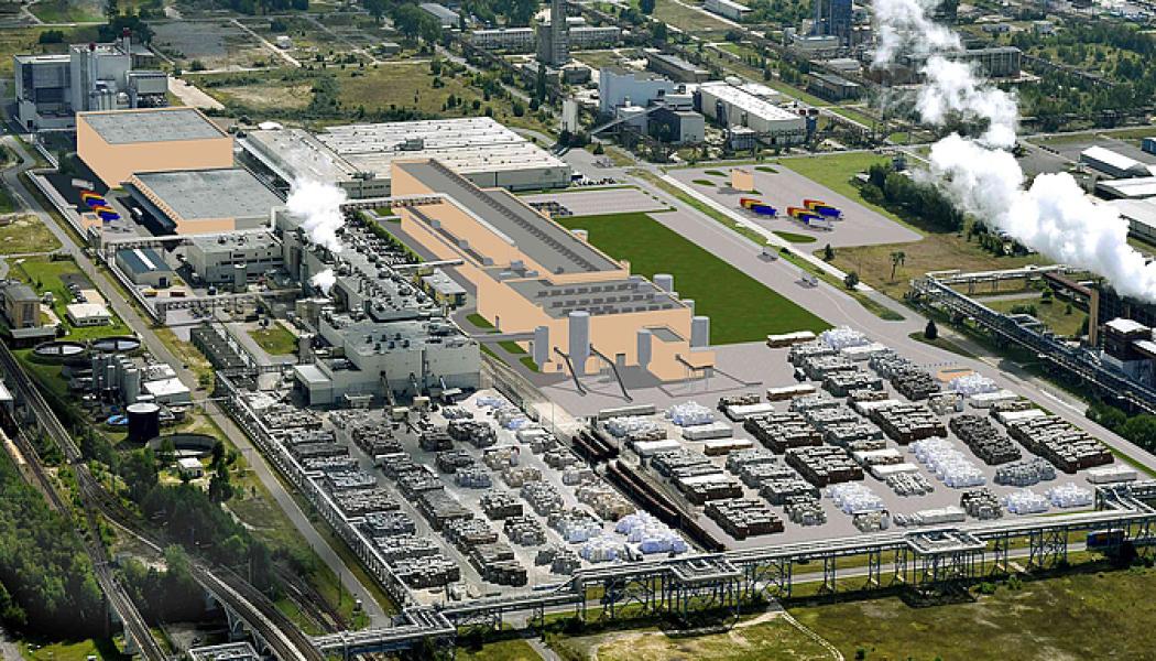 Hamburger Rieger allocates 370 million euros for a new paper machine in Spremberg, capable of producing 500,000 tonnes of white and brown testliner. Image courtesy of Hamburger Rieger.