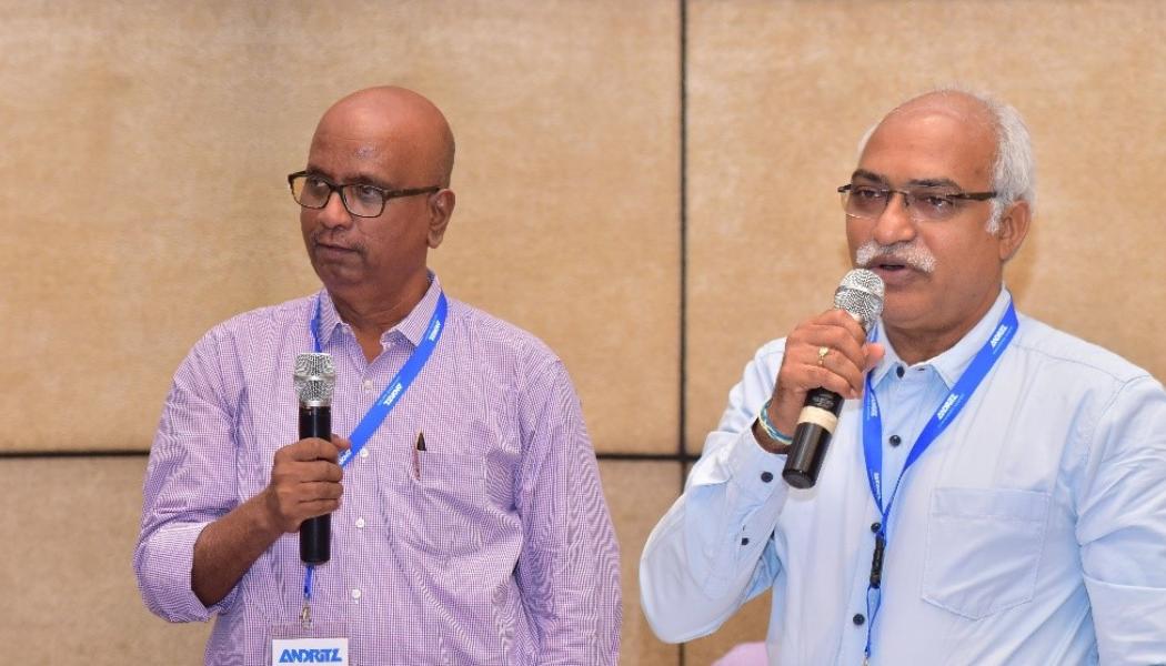 Andhra Paper team at an event organized by ANDRITZ. Photo: Andritz