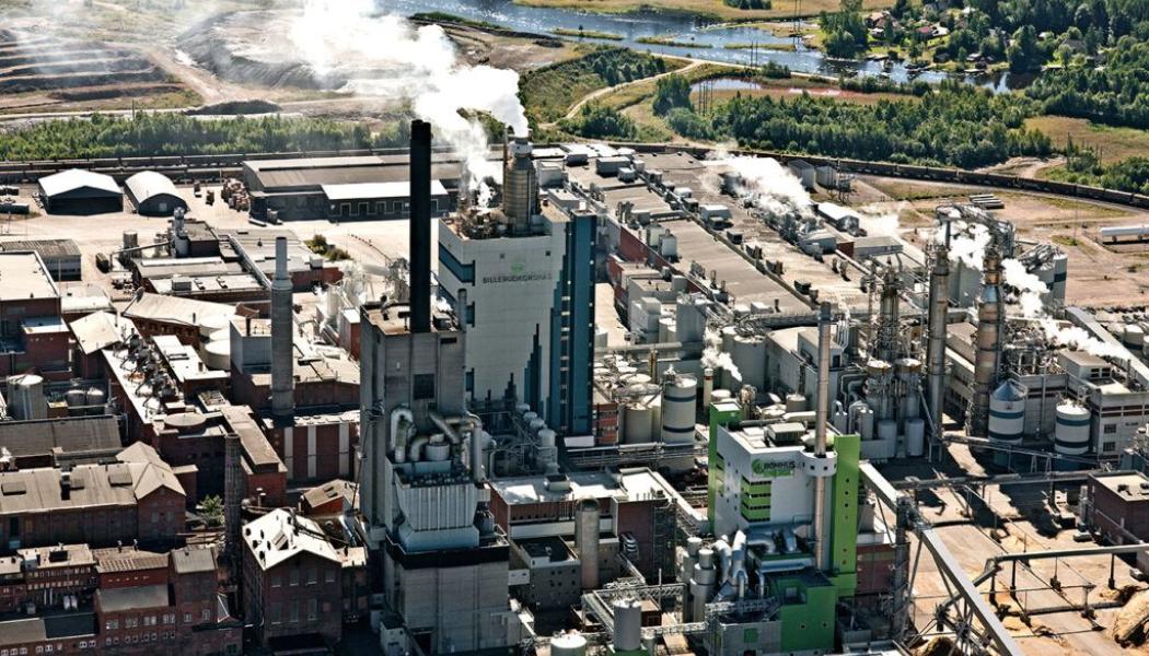 Billerud's board mill in Gävle. Image: Billerud