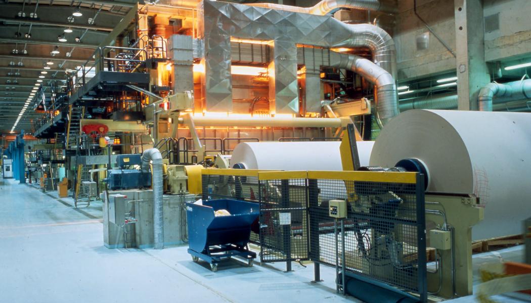 ABB's motors and drives are used across the pulp and paper industry. Image: ABB