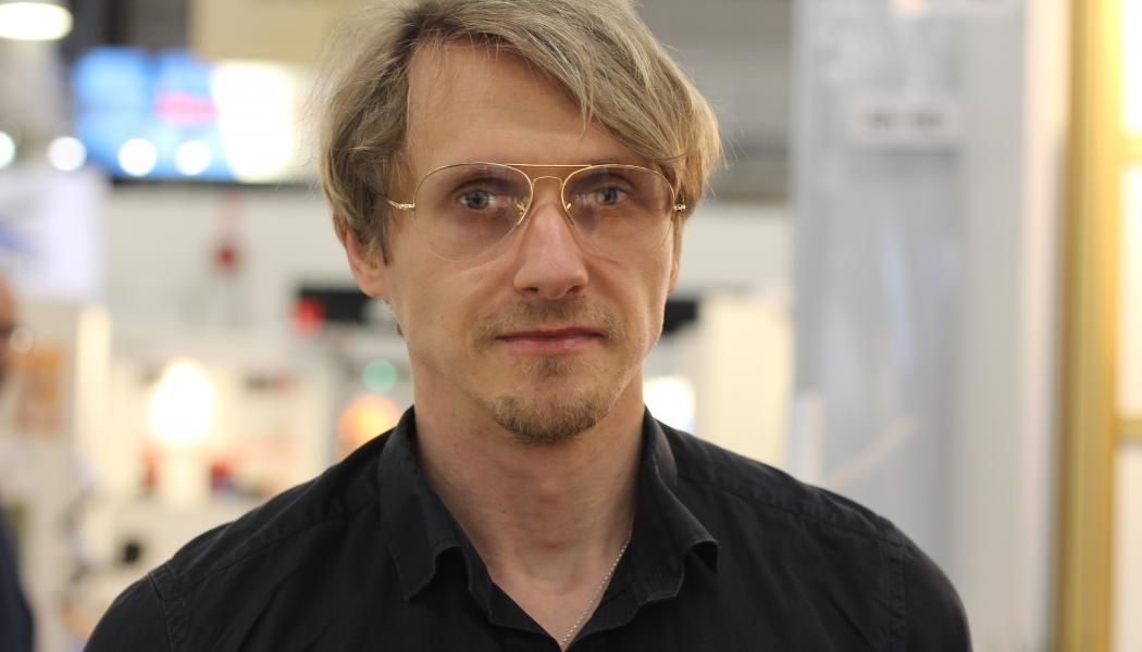 Alexander Dubelman, product manager, MoveRoll. Photo: Simon Matthis 