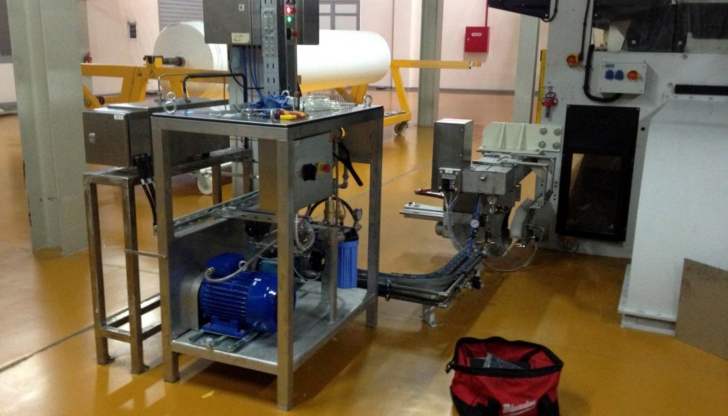 Power Cleaner auxiliary equipment: pump, heater & water recycling. Photo: ProJet