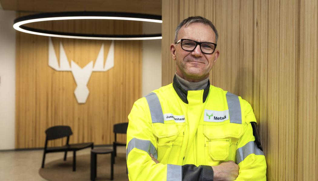 Jussi Vanhanen. Photo: Metsä Group