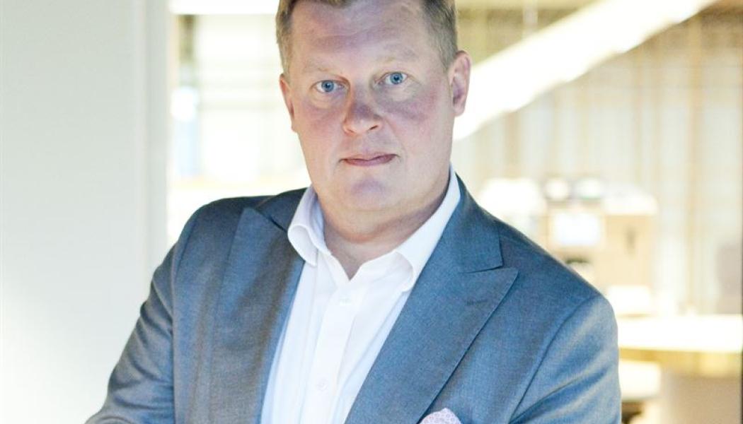Harri Eronen (1974) has been appointed as Interim President of Kemira’s Pulp & Paper segment. Photo: Kemira