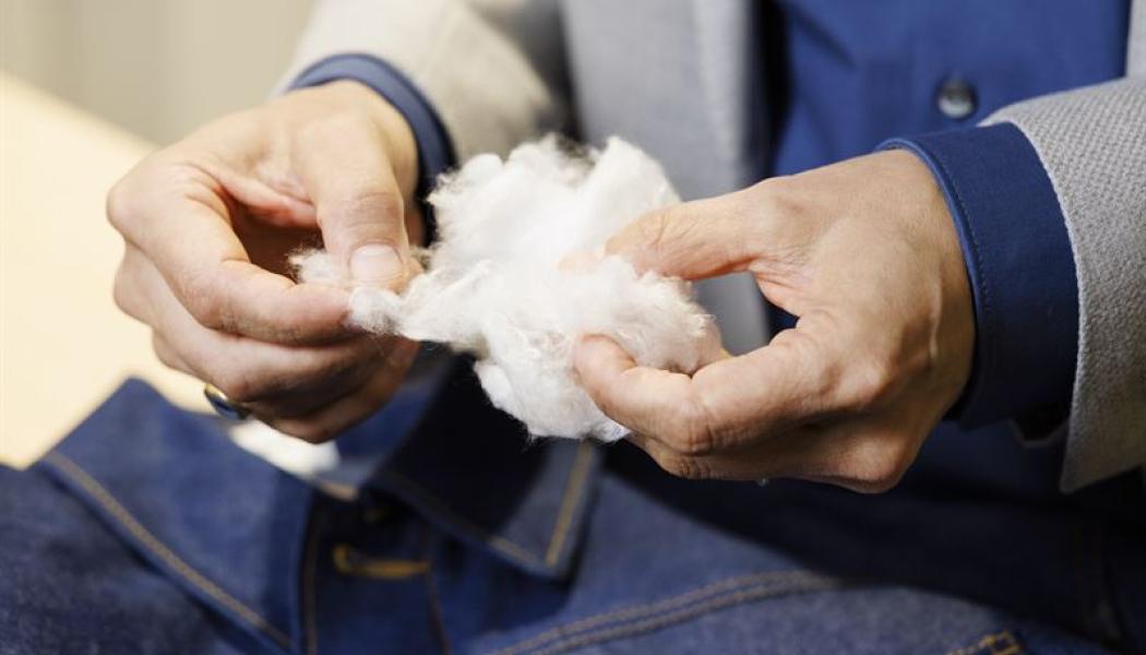 Kuura textile fibre. Photo: Metsä Group
