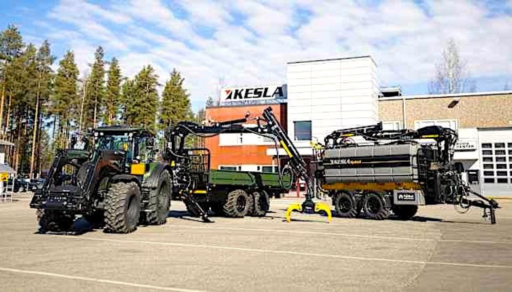 Kesla, founded in 1960 and headquartered in Joensuu, is listed on the Helsinki Stock Exchange and operates in forestry technology and material handling. Photo: Kesla