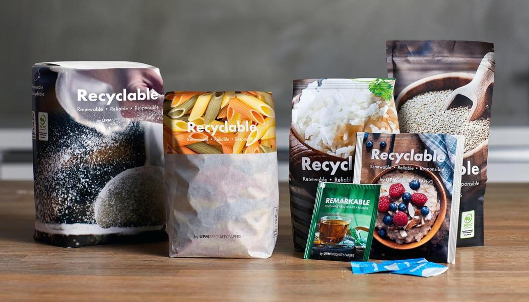 The new packaging concepts were presented at Interpack 2026 in Düsseldorf. At the event, UPM and Michelman gave a joint presentation on how brands simplified the adoption of fibre-based packaging solutions. Photo: Michelman