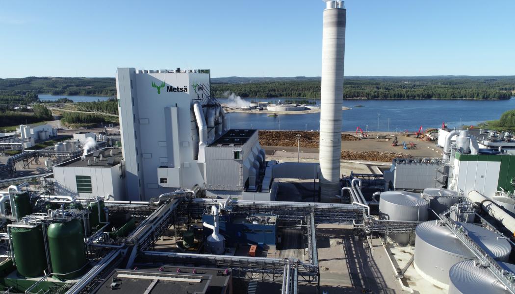 A Valmet recovery boiler. Photo: Valmet 