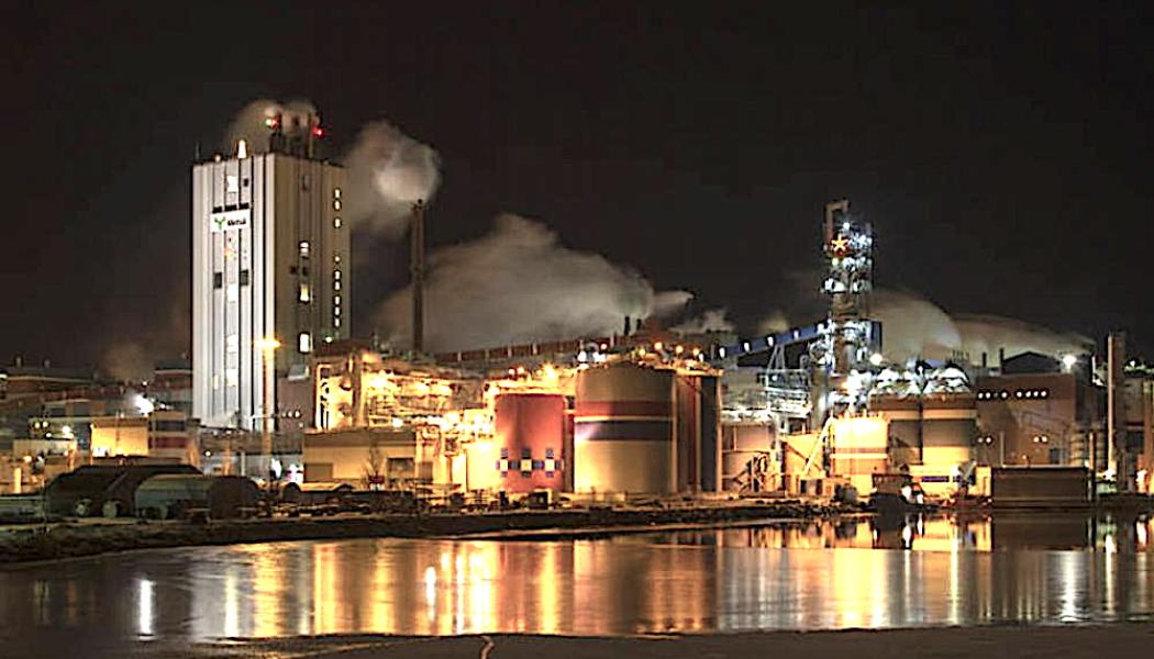 Husum is one of Metsä Board’s largest industrial sites and a key pulp and paperboard facility in Sweden. Photo: Metsä Board.