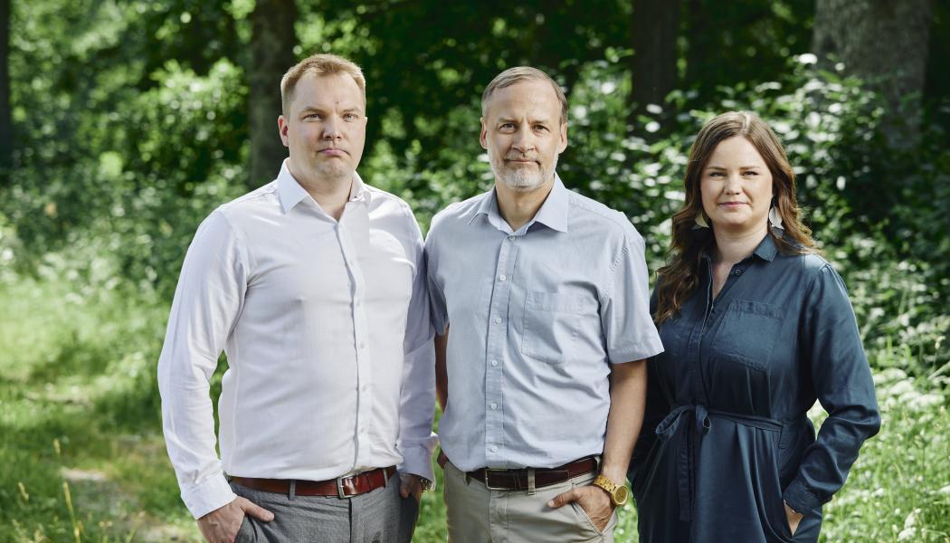 Metsä Spring leadership team. Photo: Metsä