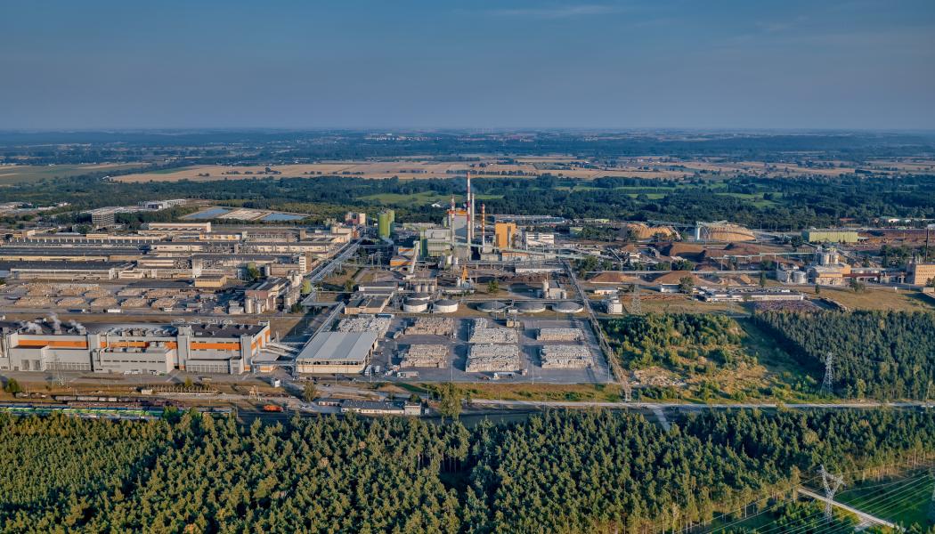 Improvements in product quality and environmental performance will strengthen the mill's sustainability profile. Photo: Mondi
