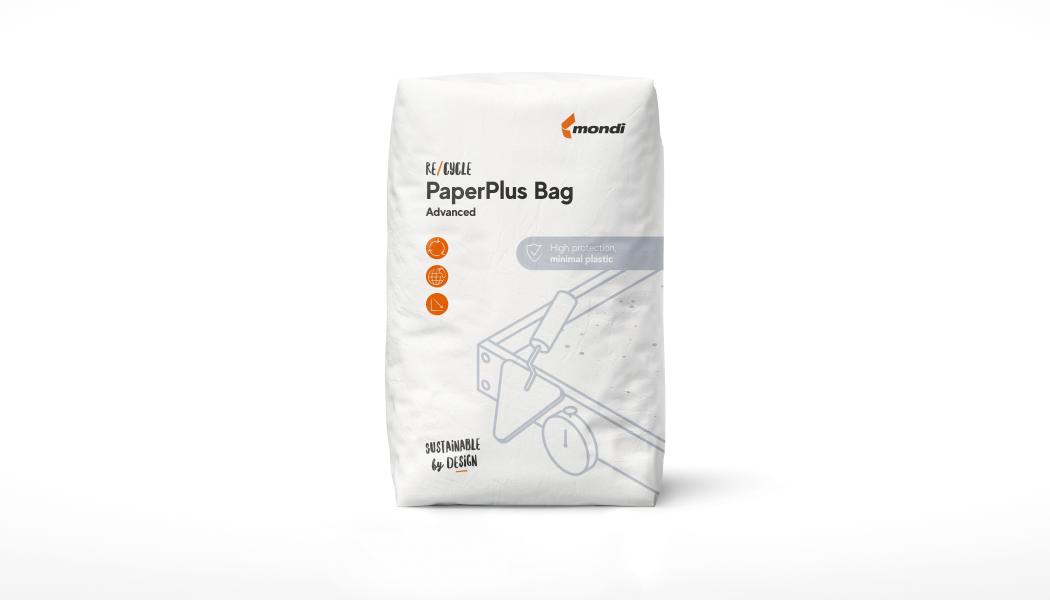 Mondi launches re/cycle PaperPlus Bag Advanced – a sustainable, high-barrier paper bag for humidity-sensitive products. Photo: Mondi, PR334