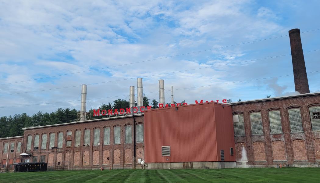 Founded in 1819 and based in Bennington, NH, Monadnock Paper Mills is the oldest continuously operating paper mill in the US. Photo: Monadnock Paper Mills