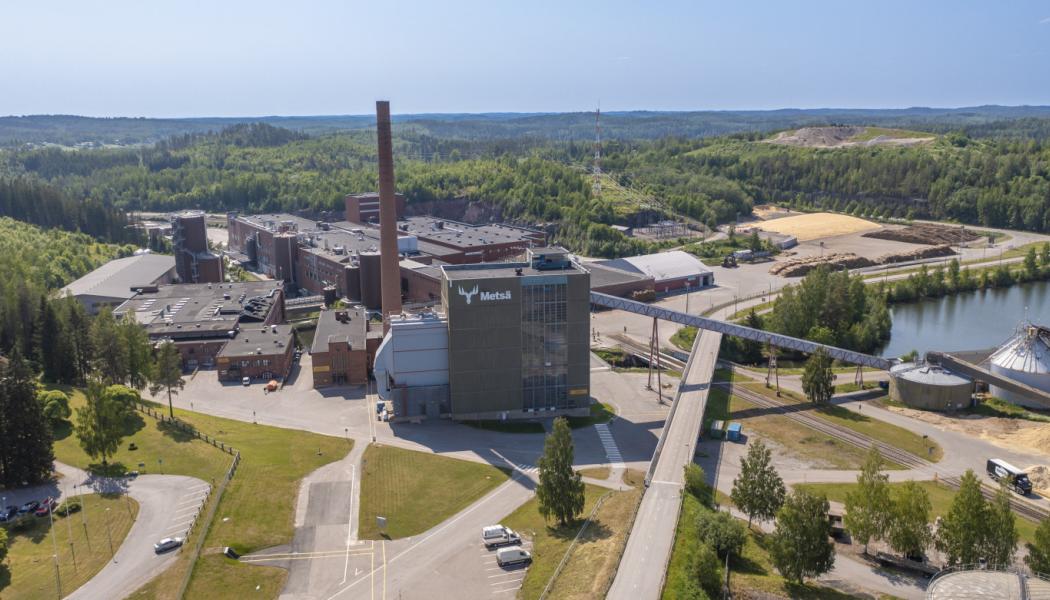 The modernisation of the board machine is part of a planned wider investment programme at the Simpele mill.  Photo: Metsä Board