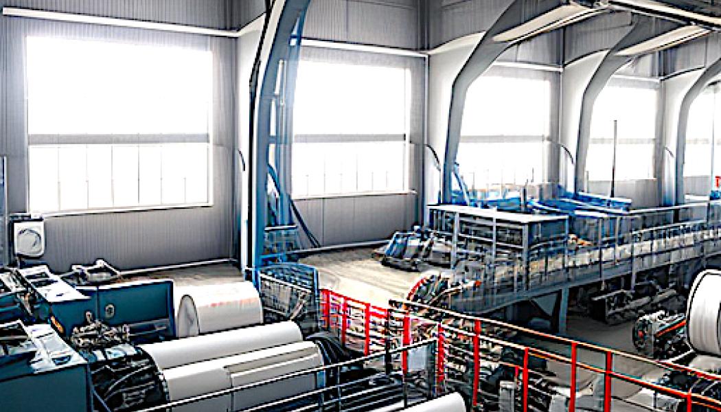 Cardboard machines are experiencing better utilization compared to last year. Archive picture