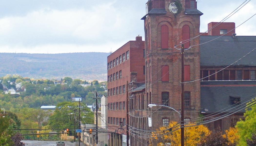 Pennsylvania Paper & Supply Company building in Scranton, Pennsylvania, USA. Photo: Daniel Case