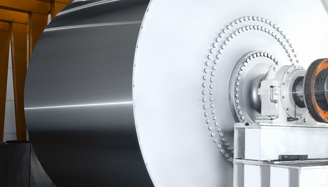 Toscotec’s TT SYD Steel Yankee Dryer. Photo: Toscotec