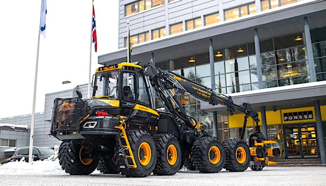 Forest machine manufacturer Ponsse reports weak earnings but strong order intake. Photo: Ponsse