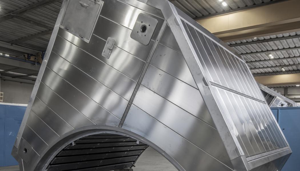 PrimeDry Hood HT manufacturing at Andritz Novimpianti. Photo: Andritz