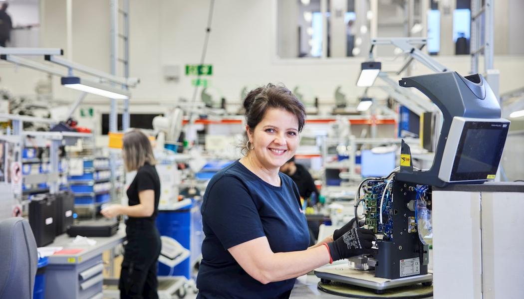 The premises is equipped with a fully operational lab. Photo: ABB