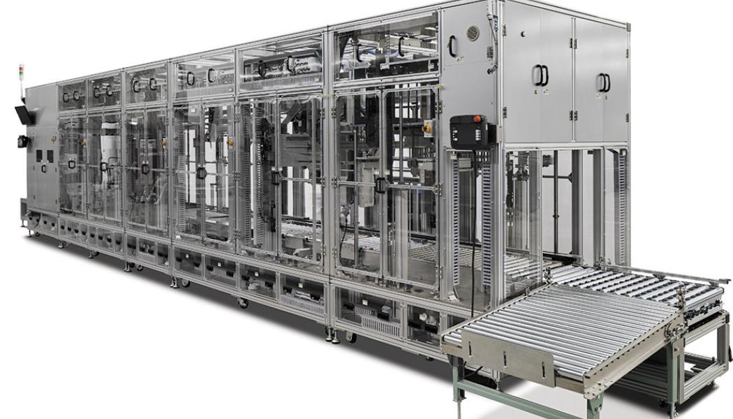 Height-Adjustable Packaging Machine J-RexS. Image: Rengo