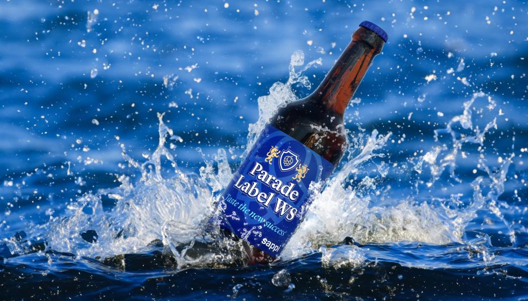 Sappi Europe is expanding its portfolio of wet-glue wet-strength label papers with a linen embossed version of its successful Parade Label WS label paper grade.Image credit: Sappi Europe