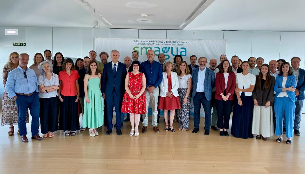 The meeting was marked by the formalization of the incorporation of the Ministry for the Ecological Transition and the Demographic Challenge of the Government of Spain. Photo: SMAGUA