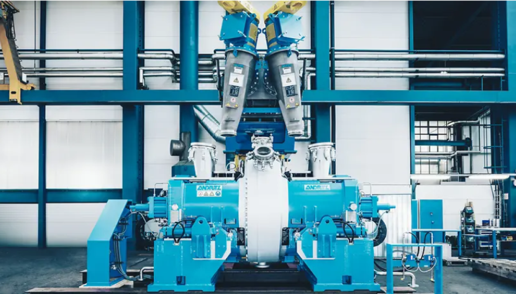  High-capacity and high-performance refining with the ANDRITZ TX68 refiner. Photo: Andritz 