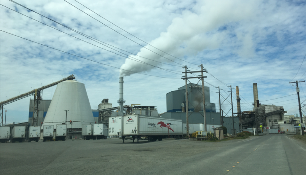  The McKinley Paper Company plant in Port Angeles, WA. Photo: Sea Cow/Wikimedia Commons