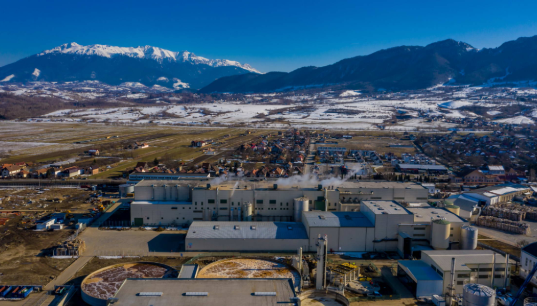 DS Smith Zărnești paper mill. Photo: DS Smith