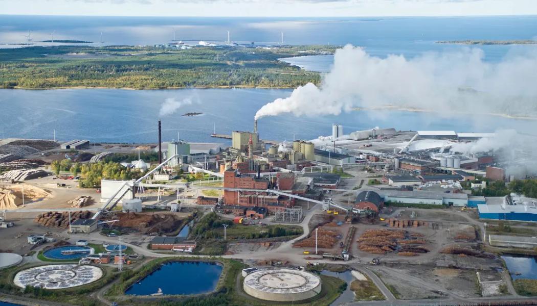 Stora Enso's Veitsiluoto facility in Kemi, Finland, has an annual total capacity of 790,000 tonnes. (Photo: Stora Enso)