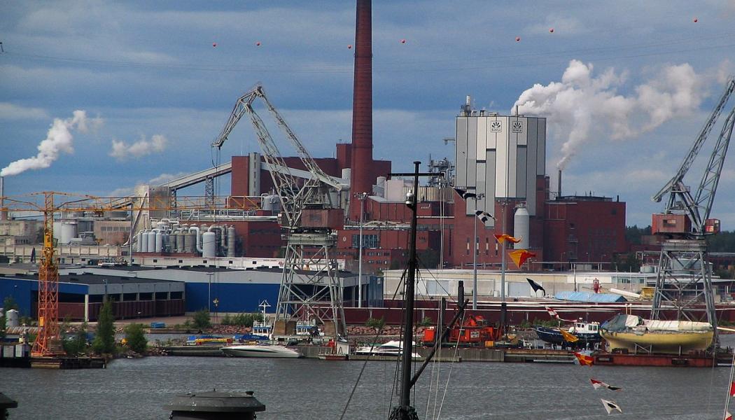 Sunila paper mill. Photo: Zache/Wikimedia Commons