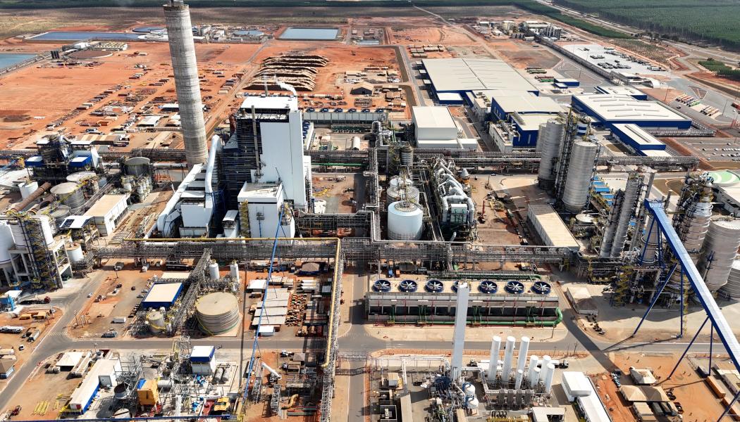 The pulp mill will have a capacity to produce 2.55 million tonnes of pulp per year. Photo: Andritz