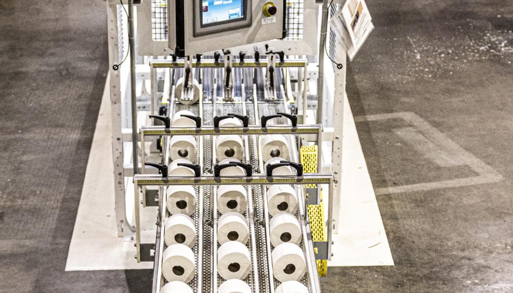 The investment at the Crossett mill will increase converting capacity for high quality bath tissue. Photo: PRNewsfoto/Georgia-Pacific
