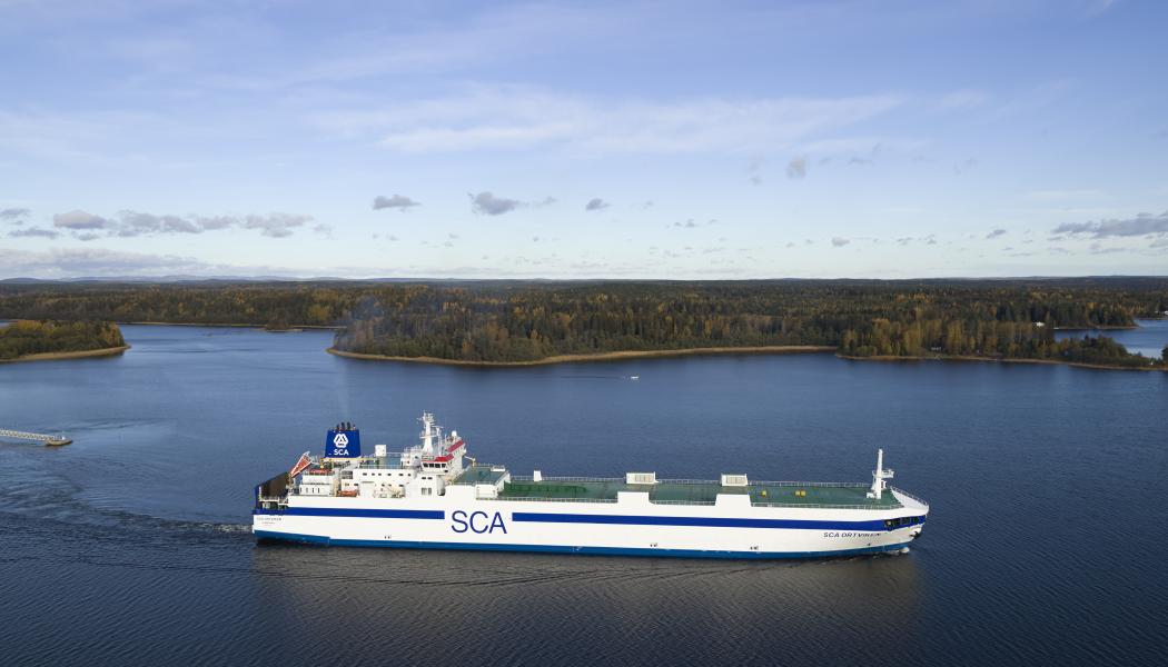 The change means that the vessels will operate at a slower speed of 11–12 knots, compared with the current approximately 15 knots. Photo: Torbjörn Bergkvist/SCA