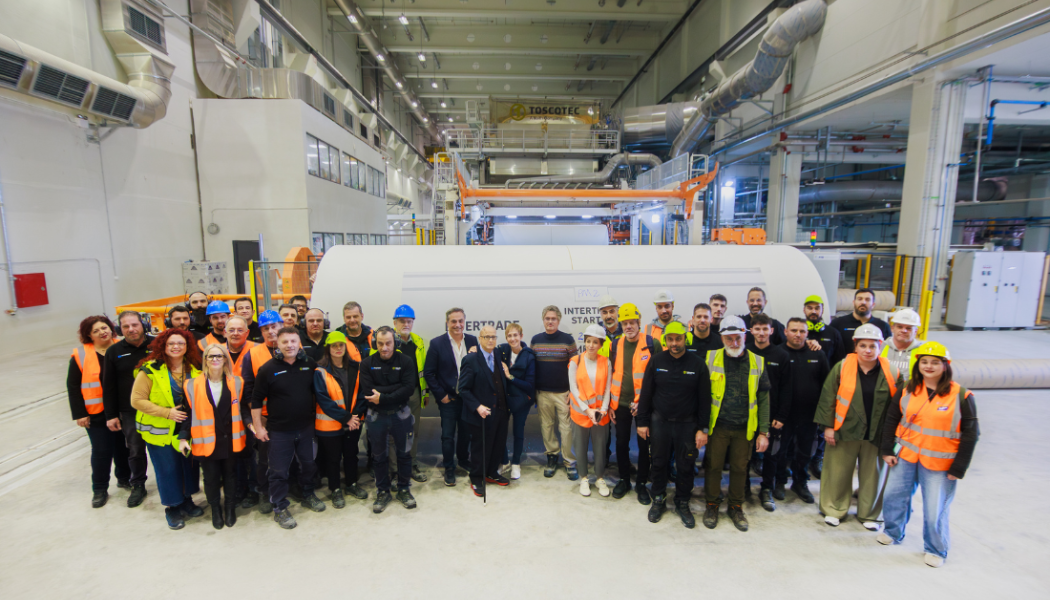 The project is designed to maximize energy efficiency across the entire production line. Photo: Toscotec 