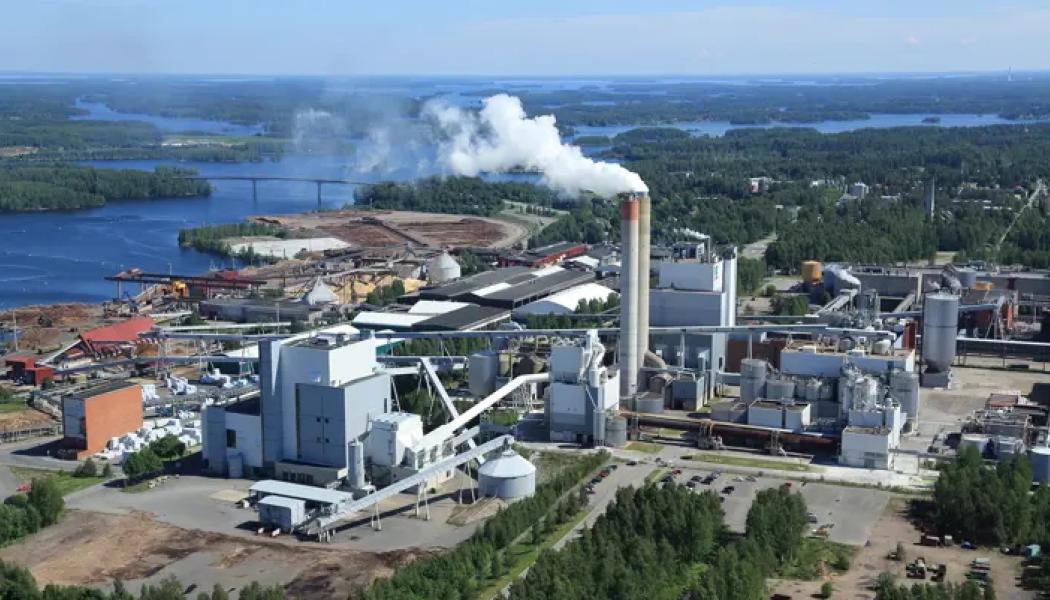 UPM’s Kaukas mill in Finland. The company’s results are supported by energy, while its forest business remains under pressure. Photo: UPM