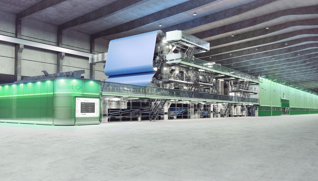 A Valmet OptiConcept M board making line. Photo: Valmet 