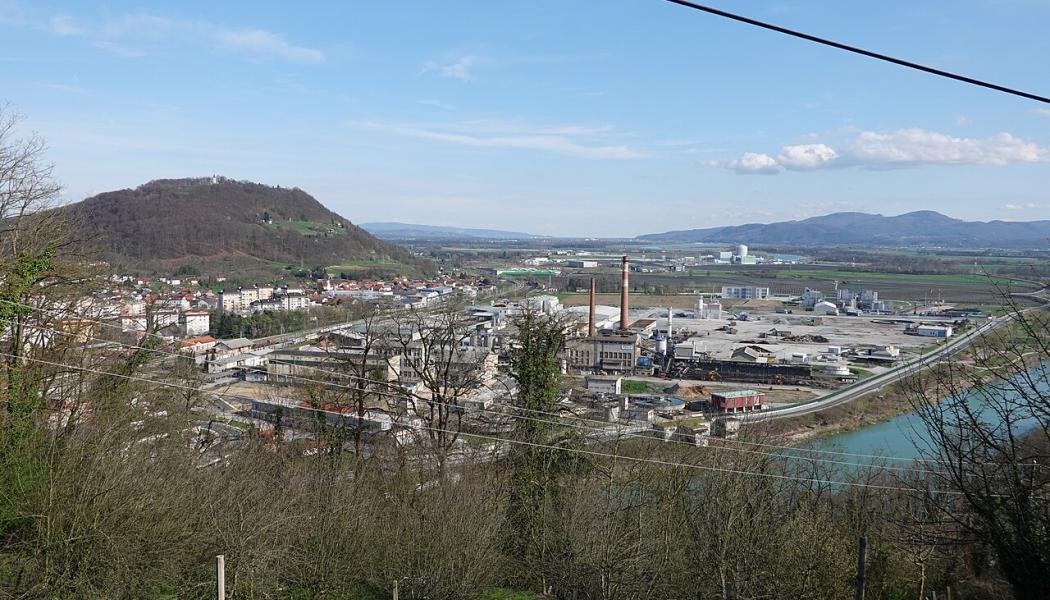 Vipap Videm Krško is the largest paper producer in Slovenia. Photo: Wikimedia Commons 