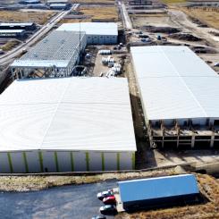 Lila Kağıt Erzurum factory construction. Photo: Oradoc