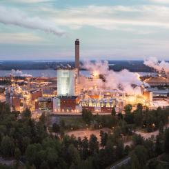 The Joutseno pulp mill. Photo: Metsä Group